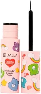 Delineador Líquido Preto Ursinhos Carinhosos Dalla 3,5ml
