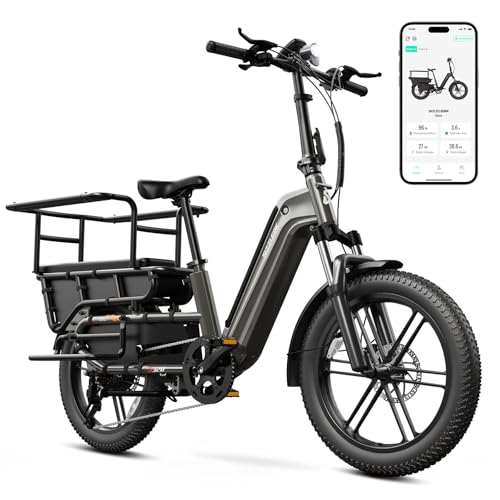 TST Electric Bike for Adults 1500W Peak 20" Fat Tire