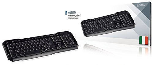 Preisvergleich Produktbild König USB Multimedia-Tastatur