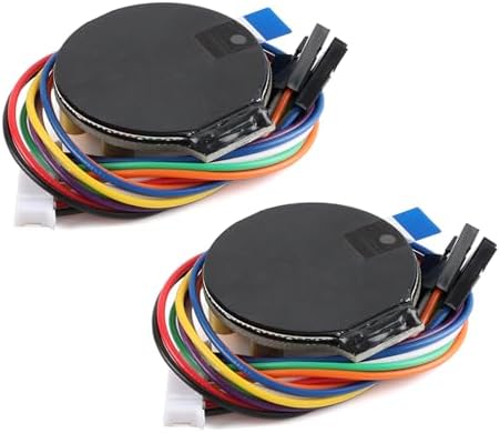 2Pcs 1.28 Inch TFT LCD Display Module Round GC9A01 Driver IPS LCD Screen Module 4 Wire SPI Interface Circular for Arduino image 2