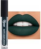 Mynena Deep Forest Green Matte Liquid Lipstick | Long-Lasting, Waterproof, No Smudge, No Transfer Lip Color | All-Day Wear for Long Days | Lightweight Comfortable – Bold Artistic Shade | Jocelyn