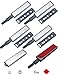 Iman Puerta Armario Presion Magnetica Jiayi 6 Pcs Push Open Metal Pestillo Magnetico Amortiguador Cierre Sujetar Puerta de Madera para Cocina Sujeccion Cajon Cerradore Mueble Cerrojo Iman Cerradura
