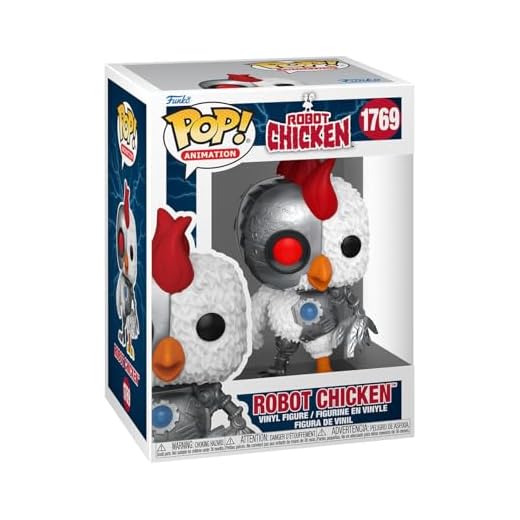 Funko Pop! Animation: Robot Chicken - Chicken - Figurine en Vinyle à Collectionner - Idée de Cadeau - Produits Officiels - Jouets pour les Enfants et Adultes - Cartoons Fans
