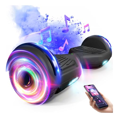 Image of SISIGAD Scooter, 6.5 inch Flash Wheels & Corlorful LED Lights, All for Girls Boys Kids Ages 6+