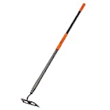 AgroPro Garden Hoe for Weeding, Heavy Duty Hoe Garden Tool Long Handle, 58 Inches