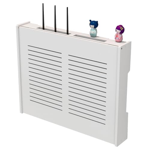 Étagère murale pour routeur Wi-Fi et meuble rangement câbles