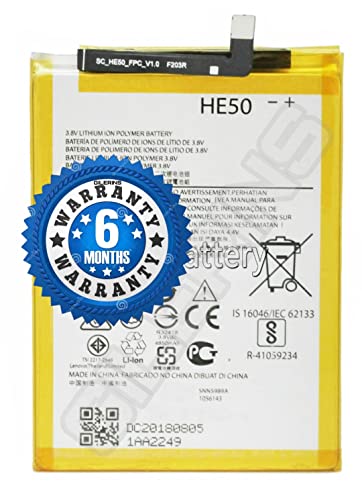 Image of Original HE50 Battery for Motorola E4 Plus / XT1770 XT1773 XT1771 XT1775 XT1924-3 T1770 Battery with 6 Months Warranty ** (A02301)