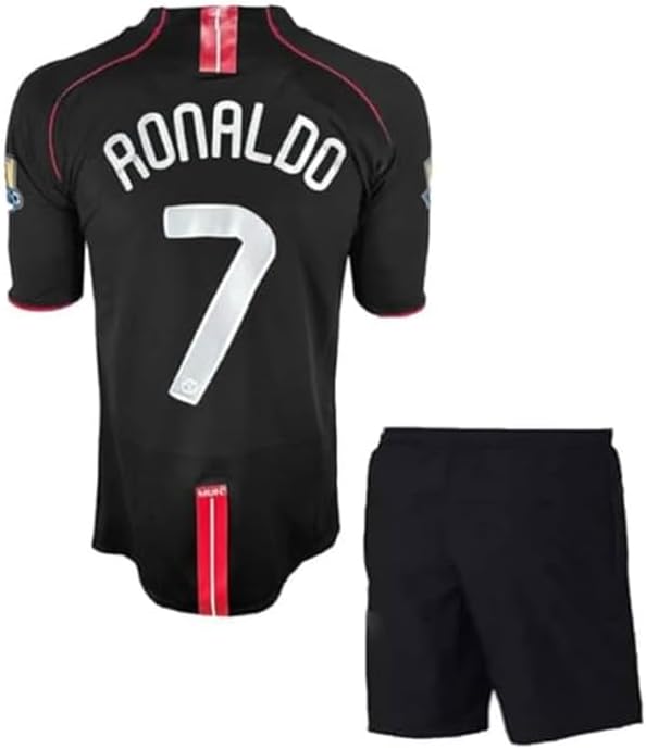 RJM Ronaldo 7 Jersey with Shorts for (Men,Kids,Boys)