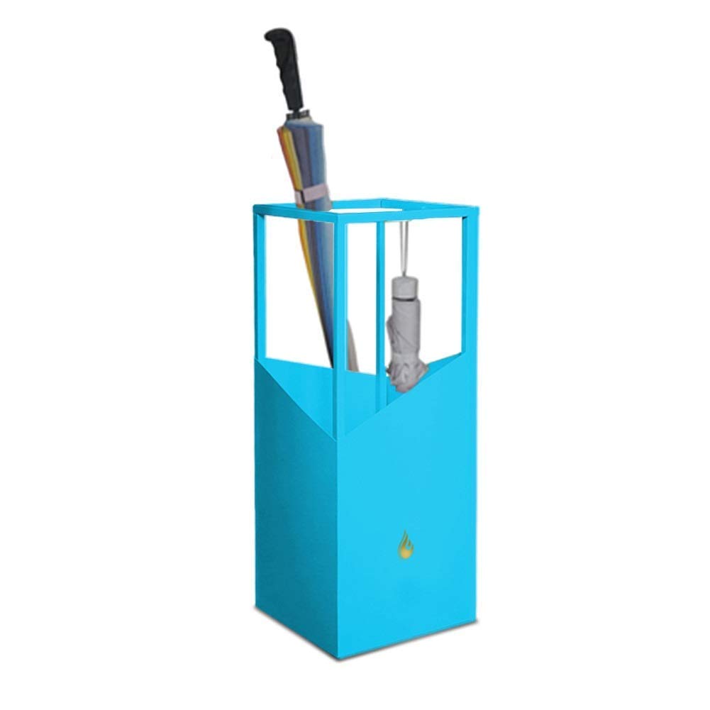 Porte-parapluies fer forgé support parapluies longs courts avec crochets
