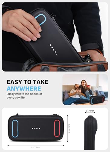 Image of mumba Carrying Case for Nintendo Switch 2 2025, [Mini Version] Travel Case with 10 Game Cartridge Slot Portable Bag Protective Carry Handbag Pouch Shell Accessories [Portable & Lightweight]