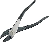 Vista 5 de Klein Tools Herramienta de corte/prensado 1006, fabricada en Estados Unidos, engarza terminales y conectores sin soldadura de 10 a 22 AWG