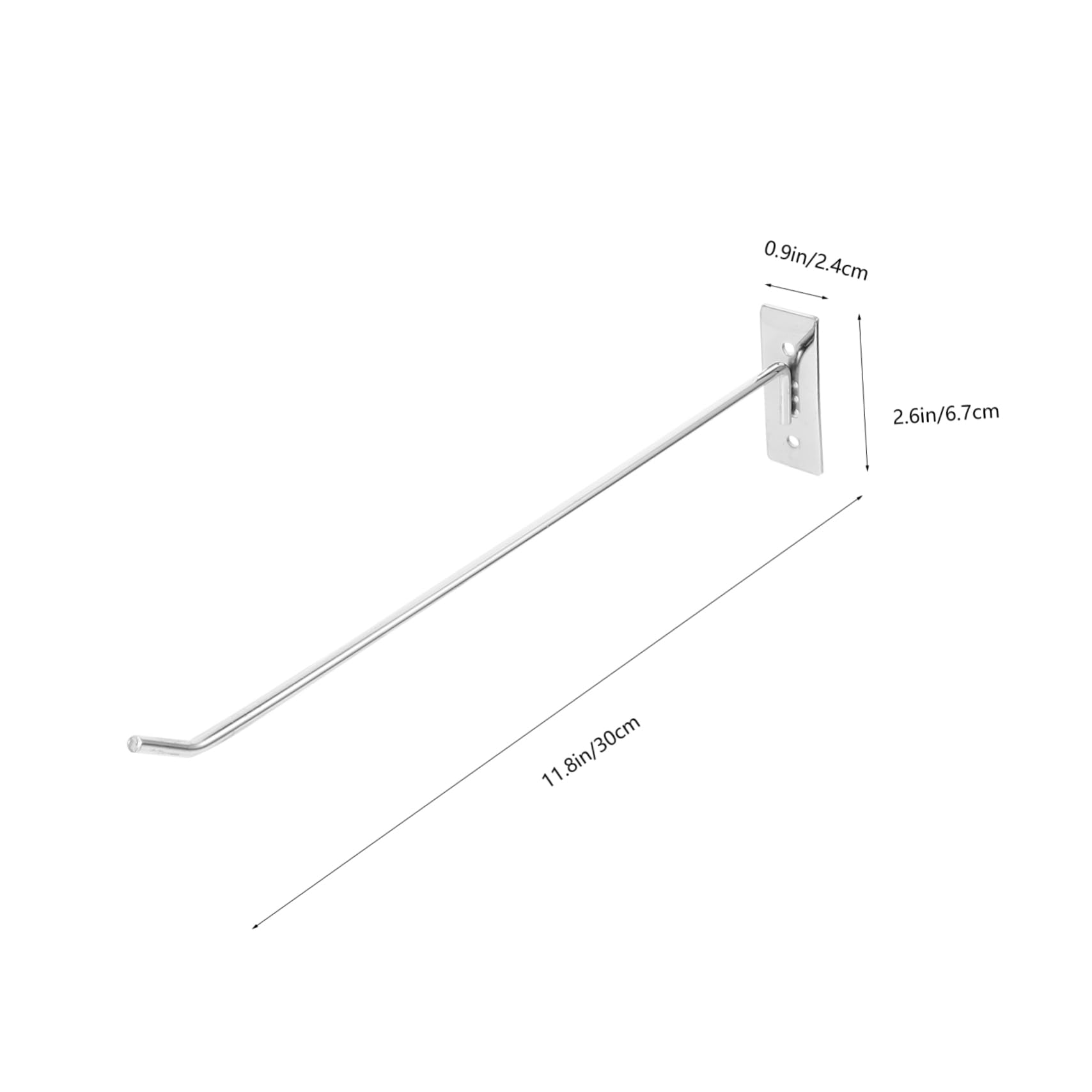 GOOHOCHY Pegboard Tool Utility Hooks Wall Mount Hooks Metal for Pegboard Assorted