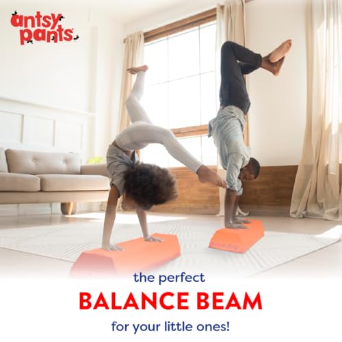 Flybar Balance Beam – Portable Gymnastics Beam, Gymnastics Equipment for Home with Anti-Slip Base, Lightweight/Extra Firm, Holds Up to 200lbs, Toddler to Adult Age by Antsy Pants - Image 2
