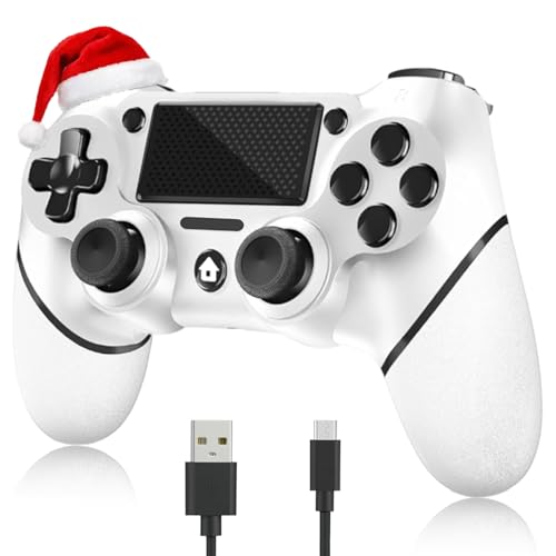 (Carica in modo efficiente & Ddual Shock incorporato) - Collega il controller sottile Ps-4 nel tuo sistema Ps-4 per ricaricare facilmente. Anche in modalità statica, è possibile utilizzare cavo usb o qualsiasi caricabatterie standard. Fino a 8-10 ore di utilizzo con sole 2 ore di ricarica. I motori dual motion incorporati possono camuffare Ps4 rosso con feedback di intensità diversa e un'esperienza di gioco più realistica.