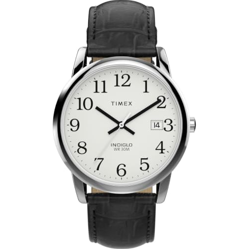 Image of TIMEX Easy Reader Round 35mm White Dial Analog Men Watch - TW2W95400UJ