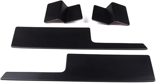 Miniatura 7 de LLKUANG Juego de moldura de protección de puerta interior de automóvil compatible con Toyota FJ Cruiser 2007-2021 ABS negro mate negro mate cubierta
