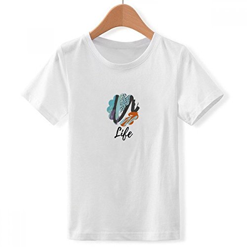 T-shirt pour les garçons col ras du cou fini les vêtements ternes