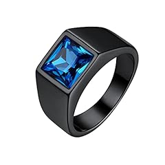03. 8MM Blue Zircon - Black