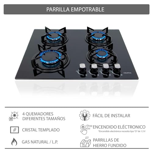 Hornos Y Parrillas, Kitchen parrilla empotrable mabe Marca SUPRA (3)