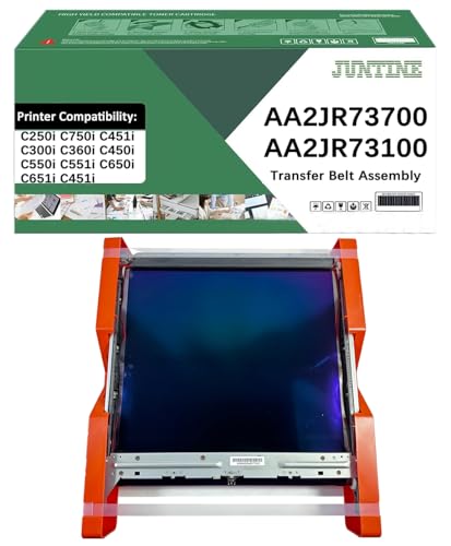 JUNTINE Remanufactured AA2JR73700 Transfer Belt Assembly Replacement for AA2JR73700 AA2JR73100 Transfer Belt Assembly Compatible with Konica Minolta bizhub C250i C750i C451i C300i Printers(1-Pack)