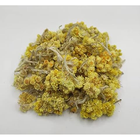 Dried Helichrysum Immortelle Everlasting Flowers 85g - 1.95Kg (220 grams) Cover