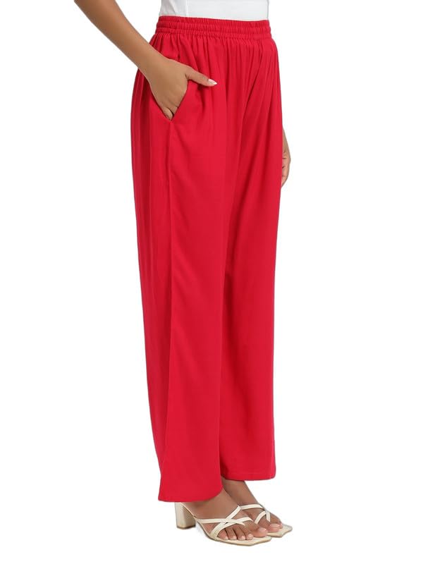 Image of Soft Colors Relaxed Fit Pocket Palazzo