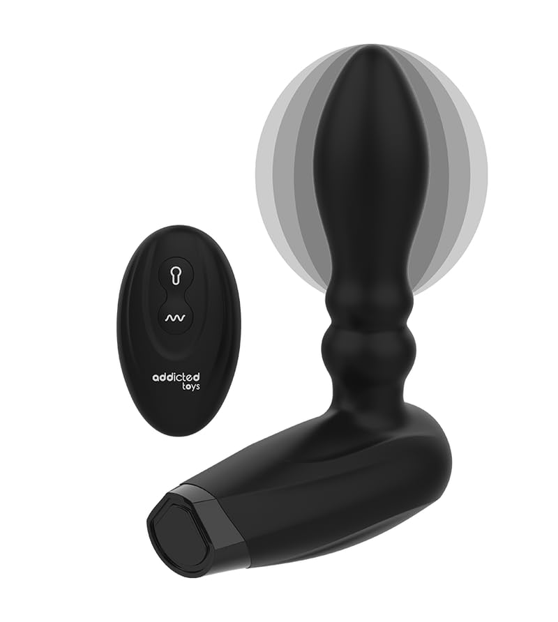 Plug gonflable vibrant avec télécommande pour pimenter vos soirées en couple
