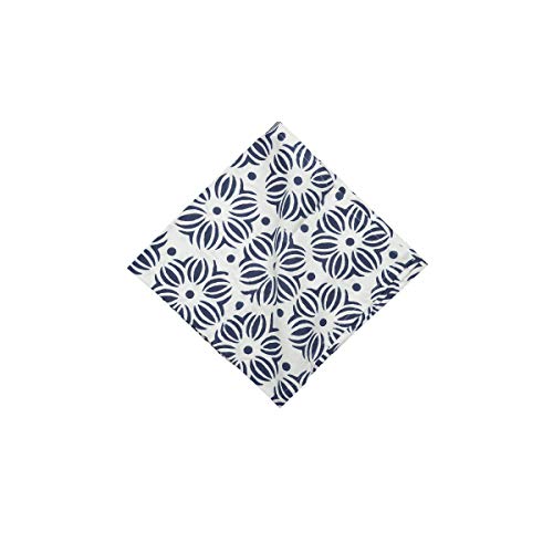 Servilletas de Tela Cuadradas Pack x4 Azul Algodón miniatura 1