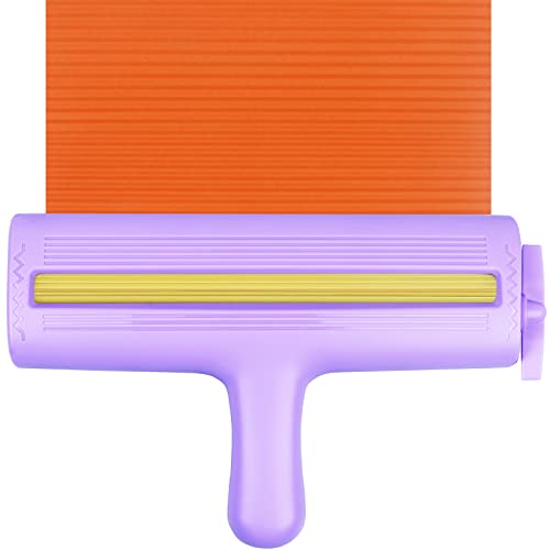 Paper Crimper for Chip Bags Paper Craft Tools Rippled Paper Texture Machine Bag Crimper for Customized Wrappers, Crimp Paper Up to 8-1/2 Inches (Lalic-1/8 inches Width Roller)