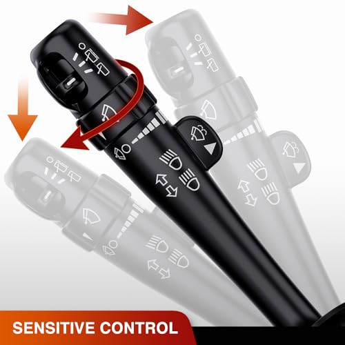 Image of Nilight Turn Signal Switch for 2007-2014 Chevy Suburban GMC Yukon XL | Compatible with 2007 2008 2009 2010 2011 2012 2013 2014 Tahoe Cadillac Escalade Blinker Windshield Wiper Switches