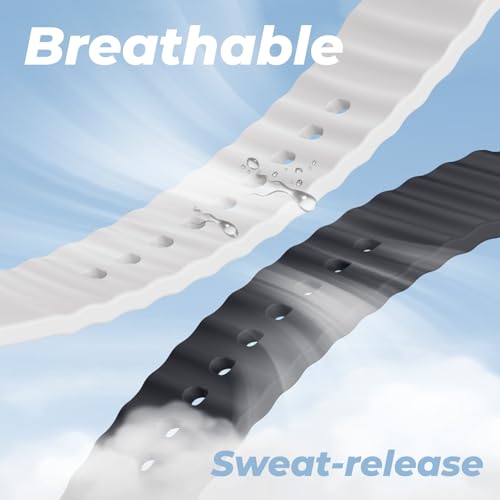 Image of 3 Pack Sport Band Compatible for Galaxy Watch 7 /6 /5 /4 Classic(40mm-47mm)