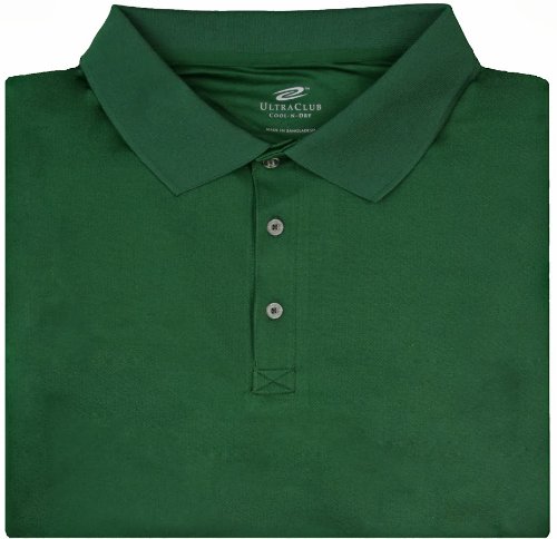 UltraClub Big and Tall Men's Cool-N-Dry Sport Polo Shirt2