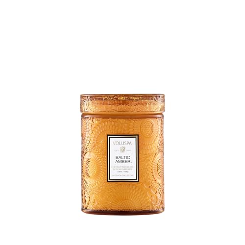 Handcrafted Amber Scented Candle