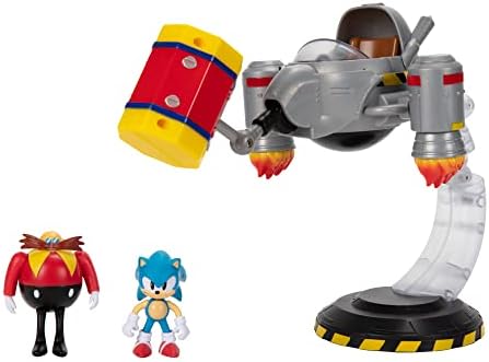Sonic The Hedgehog Egg Mobile Battle Set Action Figures