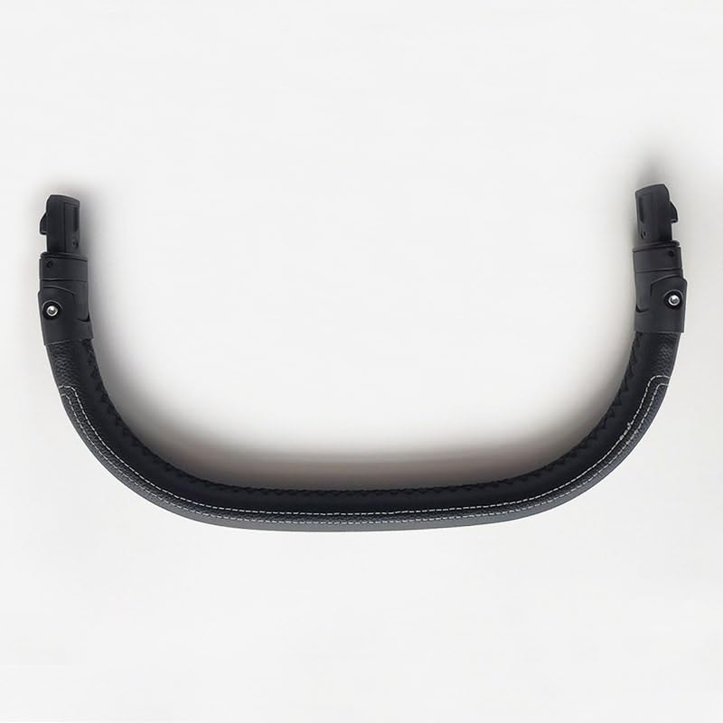Stroller Armrest Compatible with Cybex Priam 3/4 Pram Bumper Bar Protective Handrail Baby Trolley Safety Fence Pushchair Accessories(for Priam-Black)