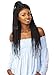 Sensationnel Cloud9 Swiss 4X4 Lace Parting Wig Large Size - BOX BRAID LARGE (1B [Off Black])