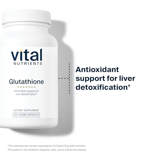 image for Vital Nutrients Glutathione 400mg | Antioxidant Support for Liver Deto