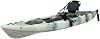 Fishman Fishing Canoe White Gray Black