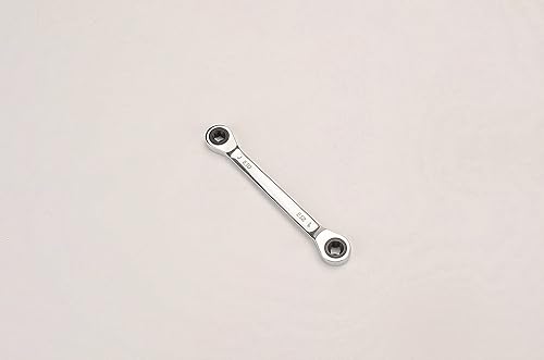 Miniatura 2 de FLZOSPER E-Torx Double Box Ratcheting Wrench, E10x E12Heavy Duty CR-V Box Ratchet Gear Spanner