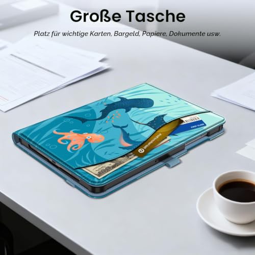 Fintie Schutzhülle für Samsung Galaxy Tab A9 Plus/A9+ 5G 11 Zoll 2023 Modell (SM-X210/X216/X218), Multi-Winkel-Ansicht… – Ansicht 5