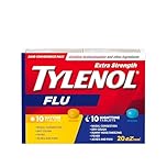 TYLENOL Extra Strength Flu eZ Tabs, Relieves Flu symptoms, Daytime, 20ct