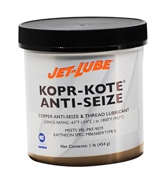 Jet-Lube 10009 Kopr-Kote Anti-Seize 1 lb Wide Mouth Container