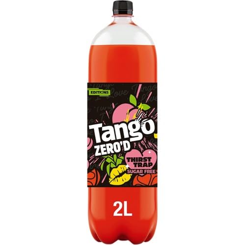 Image of Tango Drinks Any Flavor 2026 (Tango Zero'd Thirst Trap Peach Pineapple and Orange Sugar Free Bottle 2 Litre)