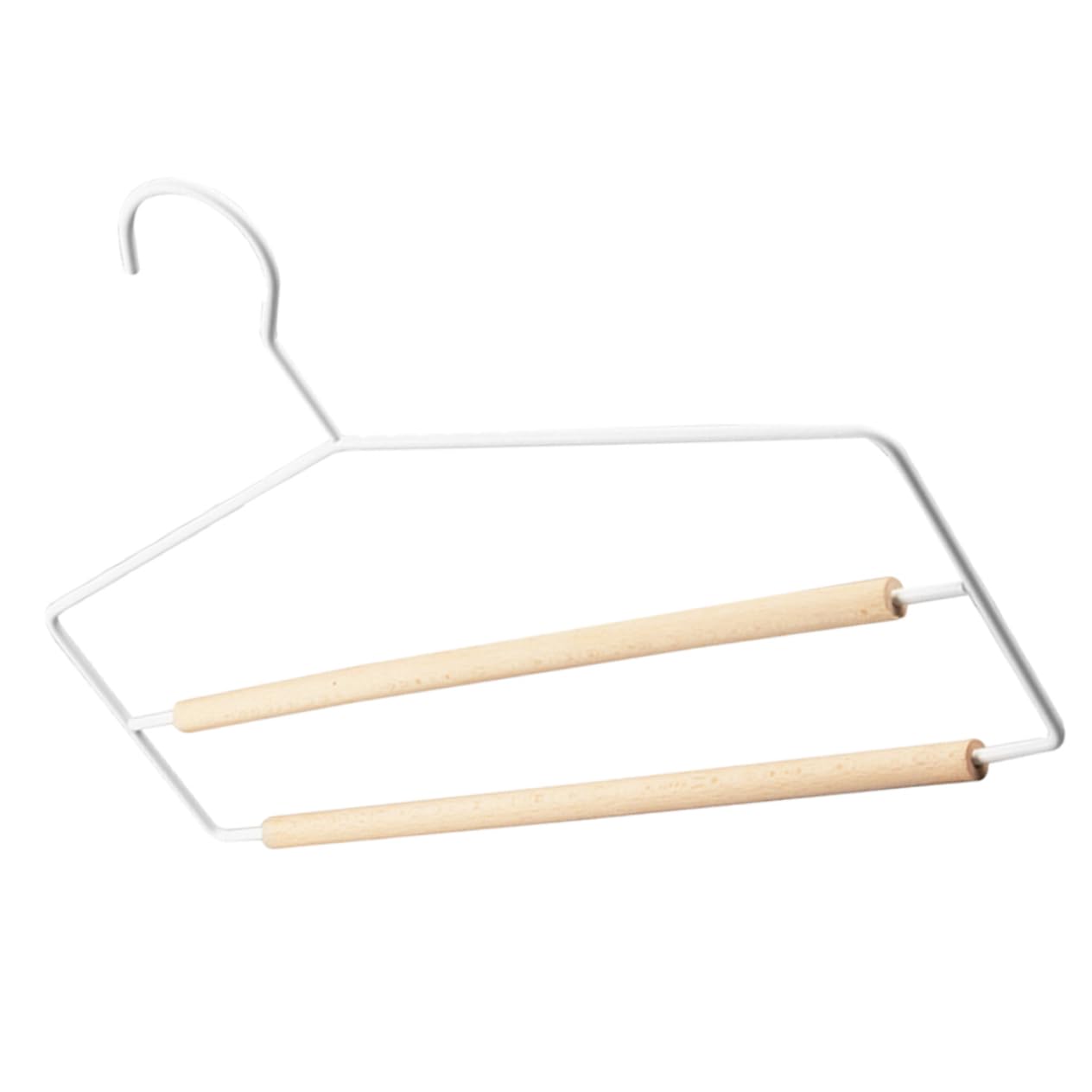 Cabilock Multi Pant Hanger Space Saving Closet Organizer for Pants Scarves and Accessories Non Slip Design Vertical Storage for Neat Wardrobes