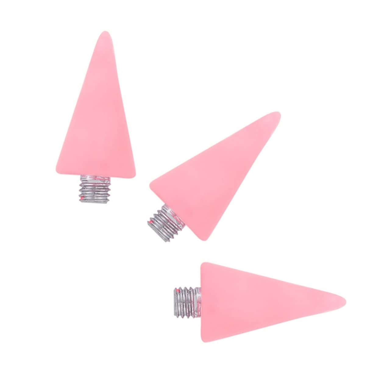 CANIGHT 2sets Acrylic Pen Tip Replacement Tips for Nail Art Tools Fine Detail Picker for Rhinestones Gems Beads for Home Salon Yellow Green