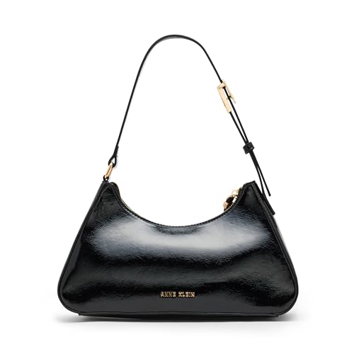 Anne Klein Womens East West Shoulder Bag, Black2