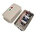 Magnetic Motor Starter, 37‑50A Overload Waterproof 1 Phase 220/230V Magnetic Motor Control Switch Wide Application for Replacement