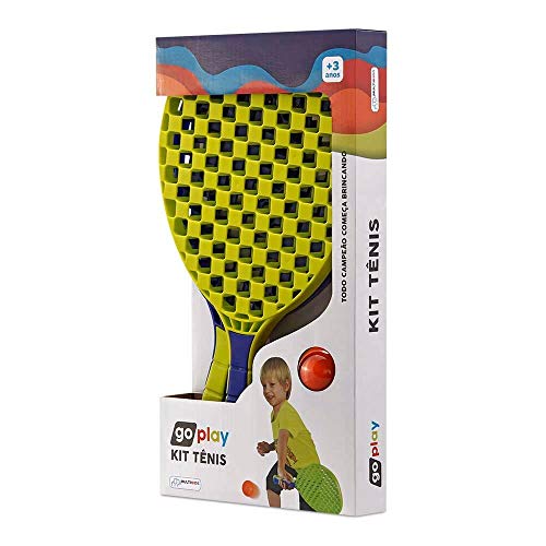 Go Play Kit Tenis Com 2 Raquetes E Bolinha - BR949