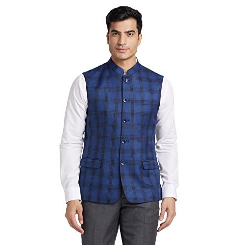 Image of Park Avenue Dark Blue Waistcoat