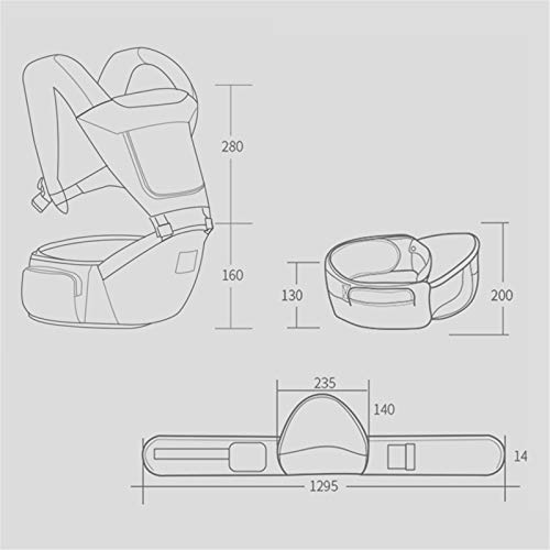 HWZZ Marsupio Marsupio per Neonato Marsupio per